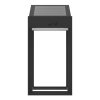 Illuminazione Eglo SUZZARA Lampada solare LED Nero, 1-Luce, Sensori di movimento