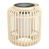 Illuminazione Eglo MARLIANO Lampada solare LED Marrone, Nero, 1-Luce