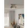 Illuminazione Eglo TILSTON Plafoniera, Faretto da soffitto Sabbia, 3-Luci