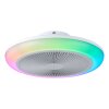 Illuminazione Eglo EGLO Lampada con ventilatore LED Bianco, Telecomando, Cambia colore