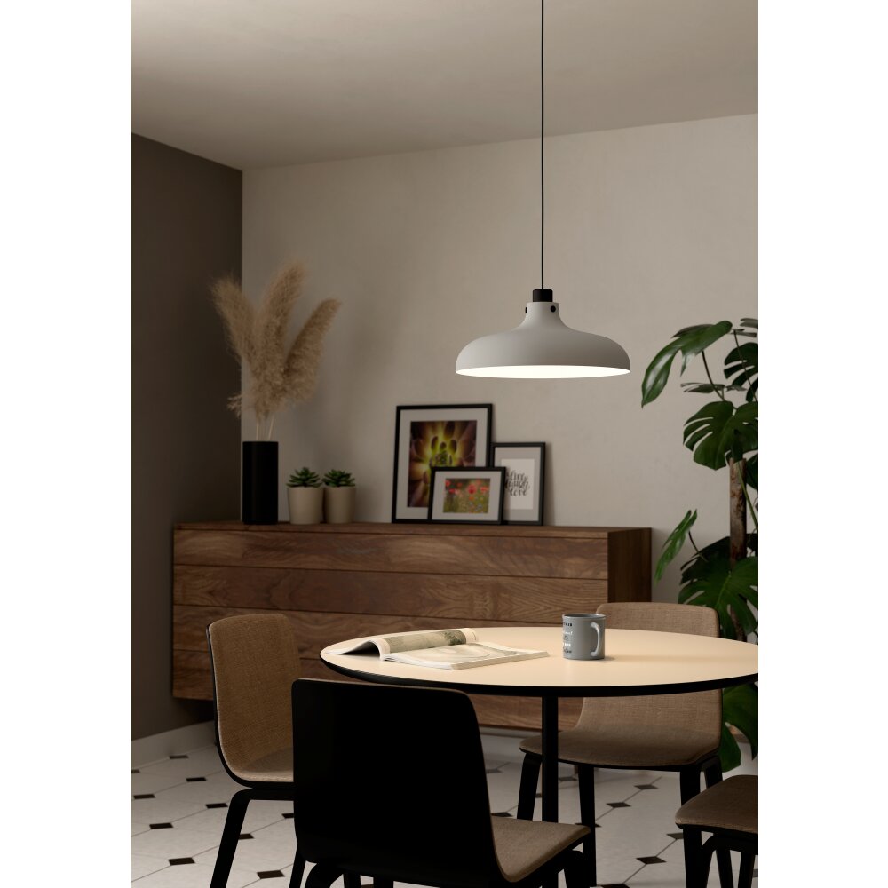 Illuminazione Eglo MATLOCK Lampadario a sospensione Grigio, Nero, 1-Luce main product photo