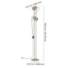 Illuminazione Eglo TILSTON Lampada da terra Sabbia, 2-Luci