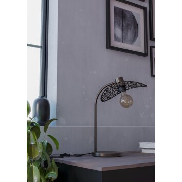 Illuminazione Eglo SWABY Lampada da tavolo Bronzo, 1-Luce
