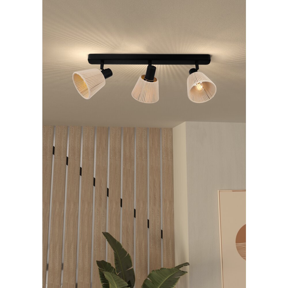 Illuminazione Eglo SEAGARD Plafoniera, Faretto da soffitto Nero, 3-Luci main product photo