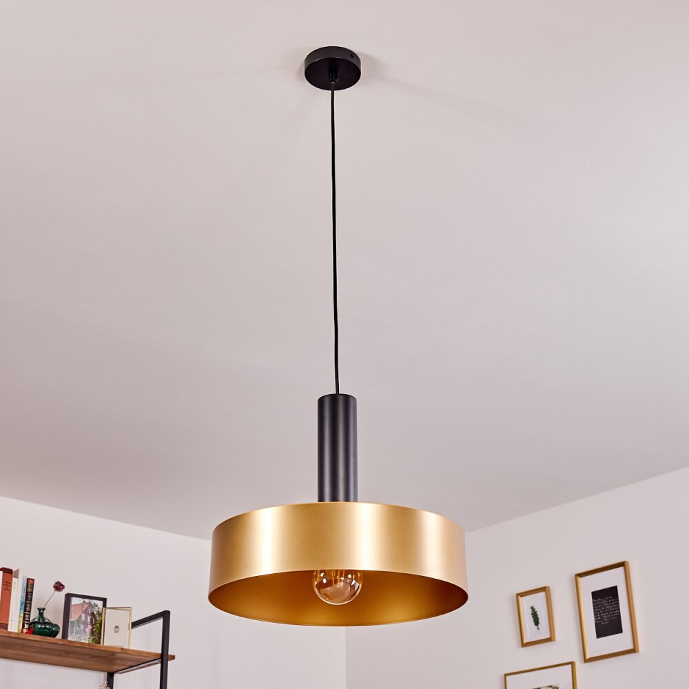 Manaus Lampadario a sospensione Nero, 1-Luce