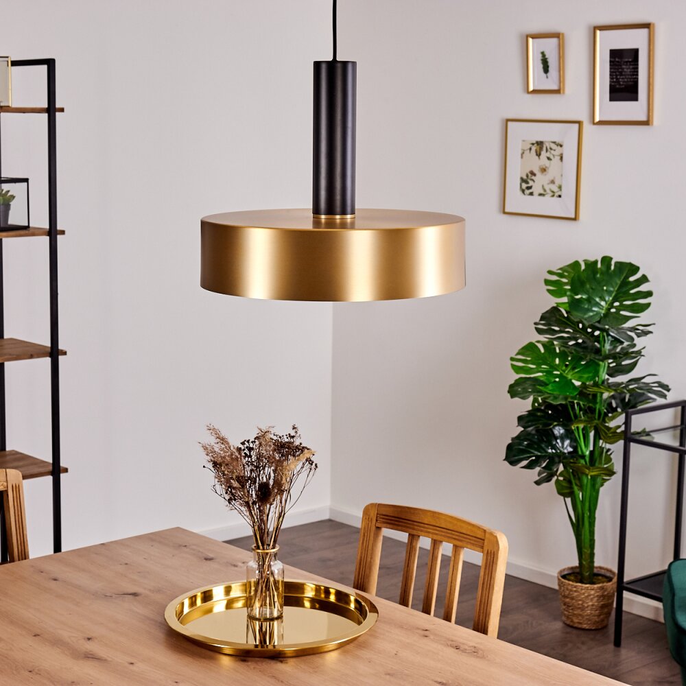 Manaus Lampadario a sospensione Nero, 1-Luce