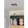 Illuminazione Eglo EGLO Plafoniera LED Nero, Cambia colore