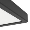 Illuminazione Eglo EGLO Plafoniera LED Nero, Cambia colore