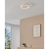 Illuminazione Eglo AMANDOLO Plafoniera LED Bianco, Telecomando, Cambia colore