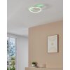 Illuminazione Eglo AMANDOLO Plafoniera LED Bianco, Telecomando, Cambia colore