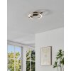 Illuminazione Eglo AMANDOLO Plafoniera LED Nero, Telecomando, Cambia colore