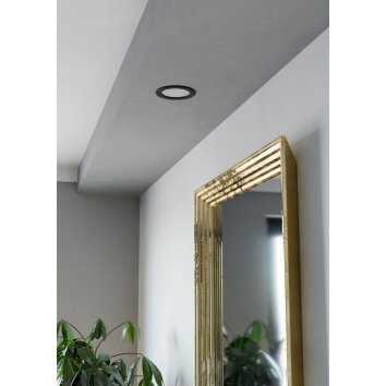Illuminazione Eglo EGLO Lampada da incasso LED Nero, Cambia colore Illuminazione Eglo EGLO Lampada da incasso LED Nero, Cambia colore