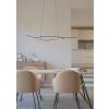 Illuminazione Eglo GRISOLIA Lampadario a sospensione LED Nero