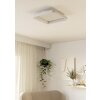 Illuminazione Eglo LORETELLO Plafoniera, Applique e plafoniera LED Bianco, Telecomando