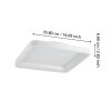 Illuminazione Eglo LORETELLO Plafoniera, Applique e plafoniera LED Bianco, Telecomando