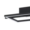 Illuminazione Eglo AMANDOLO Plafoniera LED Nero, Telecomando, Cambia colore