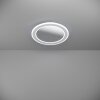 Illuminazione Eglo MACCHIONI Plafoniera LED Bianco, Telecomando