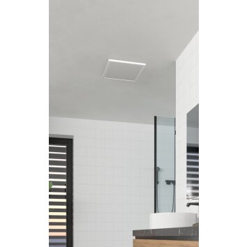 Illuminazione Eglo ROVITO Plafoniera LED Bianco, Cambia colore