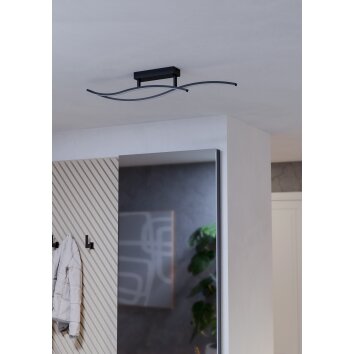 Illuminazione Eglo GRISOLIA Plafoniera LED Nero