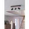 Illuminazione Eglo RIMBOCCHI Plafoniera, Faretto da soffitto LED Marrone, Nero