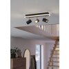 Illuminazione Eglo RIMBOCCHI Plafoniera, Faretto da soffitto LED Marrone, Nero