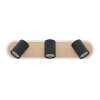 Illuminazione Eglo RIMBOCCHI Plafoniera, Faretto da soffitto LED Marrone, Nero