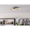 Illuminazione Eglo CALLIERA Plafoniera LED Ottone, Nero