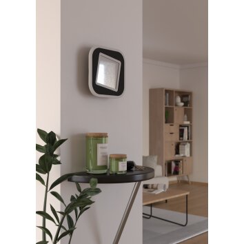 Illuminazione Eglo MACCHIONI Applique LED Nero, Bianco