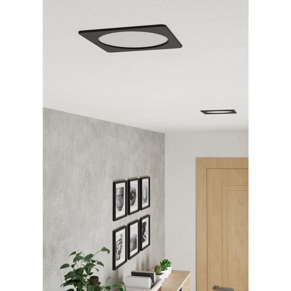 Illuminazione Eglo EGLO Lampada da incasso LED Nero, Cambia colore main product photo