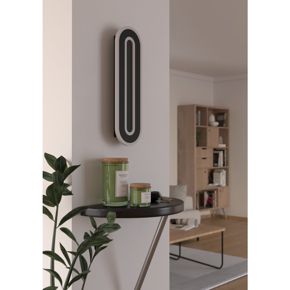 Illuminazione Eglo MACCHIONI Applique LED Nero, Bianco main product photo