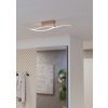Illuminazione Eglo GRISOLIA Plafoniera LED Marrone