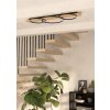 Illuminazione Eglo BOYAL Plafoniera LED Marrone, Nero