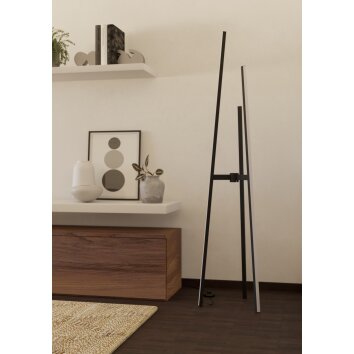 Illuminazione Eglo MONGOLANA Lampada da terra LED Nero