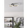 Illuminazione Eglo CALLIERA Plafoniera LED Ottone, Nero