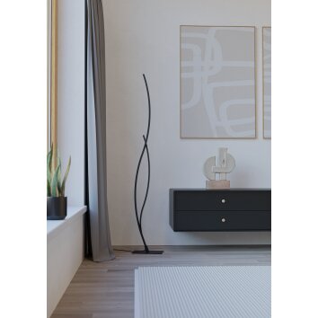 Illuminazione Eglo GRISOLIA Lampada da terra LED Nero