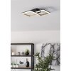Illuminazione Eglo CALLIERA Plafoniera LED Ottone, Nero