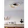 Illuminazione Eglo CALLIERA Plafoniera LED Ottone, Nero