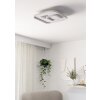 Illuminazione Eglo TIRIOLO Plafoniera, Applique e plafoniera LED Argento, Bianco