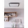 Illuminazione Eglo MORADILLO Plafoniera LED Nero, Cambia colore