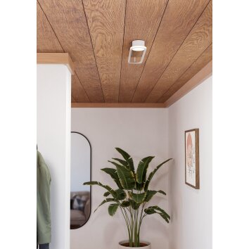 Illuminazione Eglo COLLECORVINO Plafoniera LED Bianco, Cambia colore