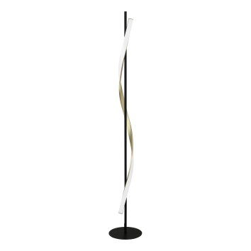 Illuminazione Eglo CONAPRATO Lampada da terra LED Ottone, Nero
