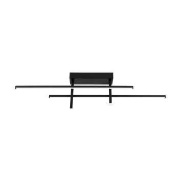 Illuminazione Eglo TREPILIANO Plafoniera LED Nero