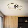 Illuminazione Eglo CALLIERA Plafoniera LED Ottone, Nero
