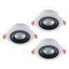 Illuminazione Eglo RGB Lampada da incasso LED Nero, Bianco, Telecomando, Cambia colore