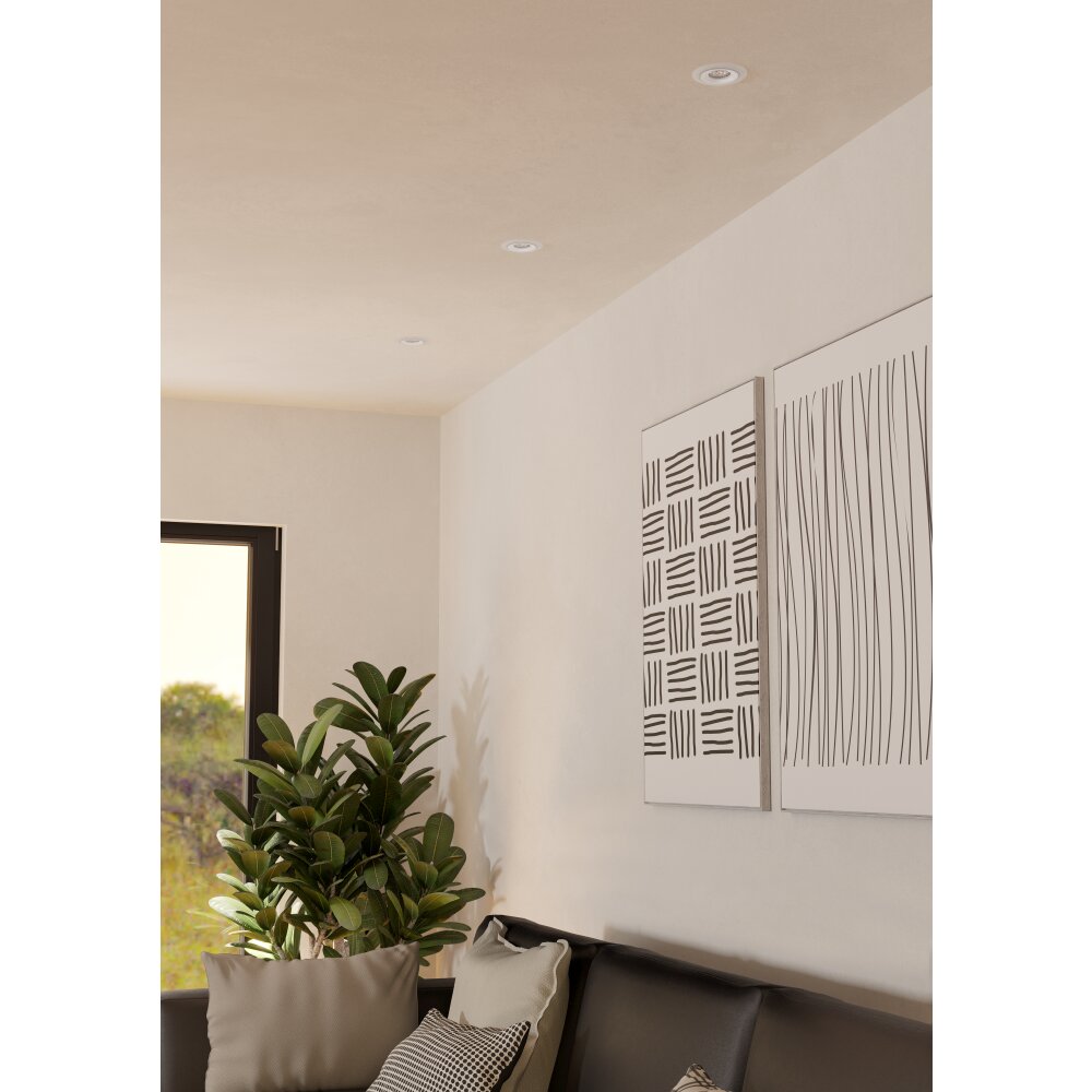 Illuminazione Eglo RGB Lampada da incasso LED Bianco, Telecomando, Cambia colore main product photo