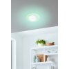 Illuminazione Eglo RGB Lampada da incasso LED Bianco, Telecomando, Cambia colore