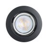Illuminazione Eglo FAVAZZINA Lampada da incasso LED Nero