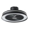 Illuminazione Eglo mit Lampada con ventilatore LED Nero, Telecomando, Cambia colore