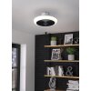 Illuminazione Eglo mit Lampada con ventilatore LED Nero, Bianco, Telecomando