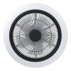Illuminazione Eglo mit Lampada con ventilatore LED Nero, Bianco, Telecomando